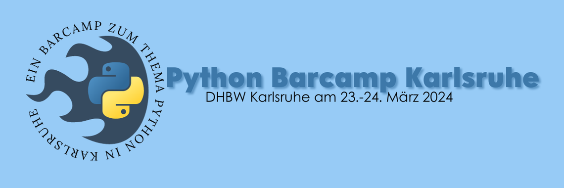 Logo Python Barcamp Karlsruhe 2024