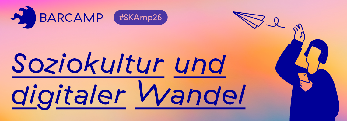 Logo Barcamp Soziokultur und digitaler Wandel #SKAmp26