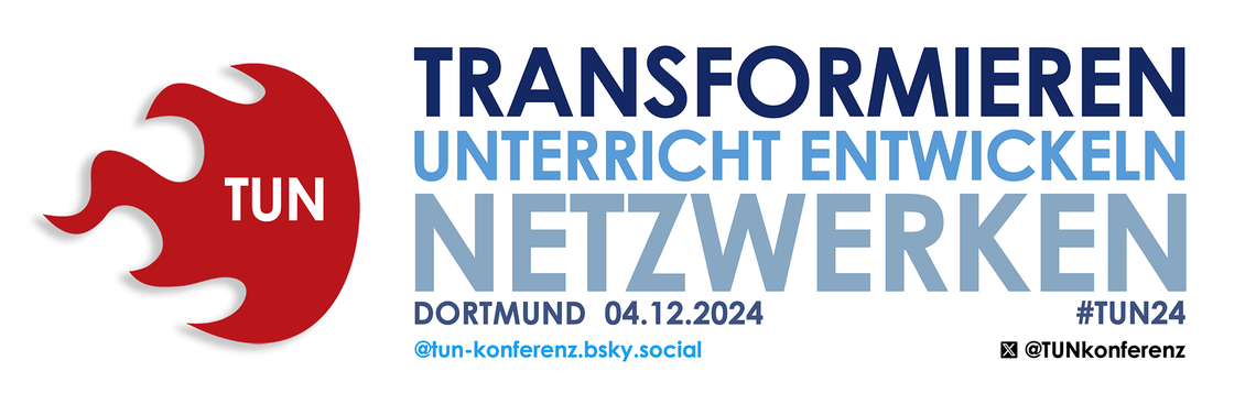 Logo #TUN24: TRANSFORMIEREN - UNTERRICHT ENTWICKELN - NETZWERKEN