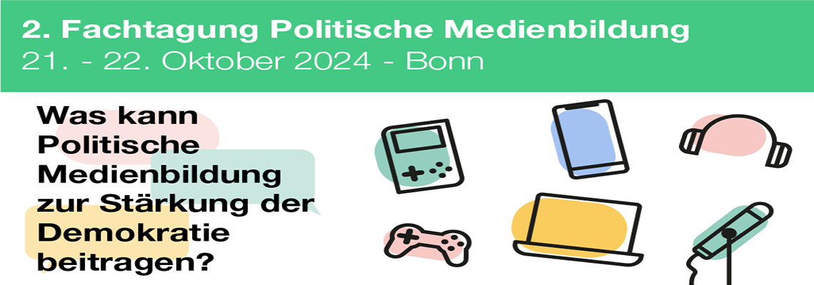 Logo Barcamp zur 2. Fachtagung Politische Medienbildung