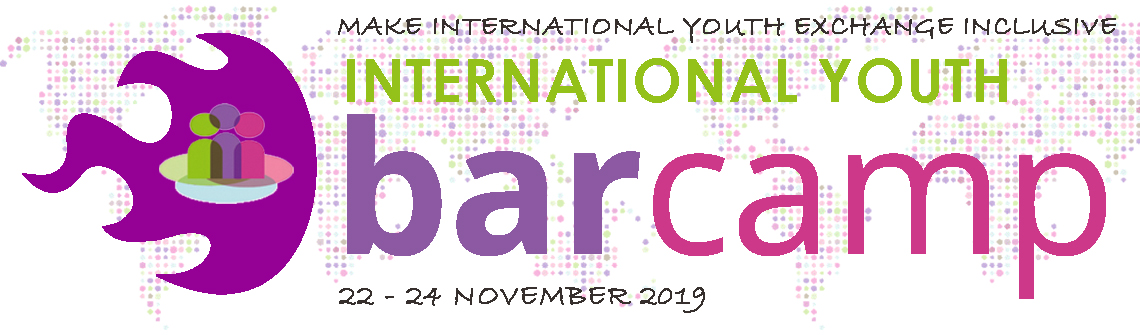 Logo make international youth exchange inclusive