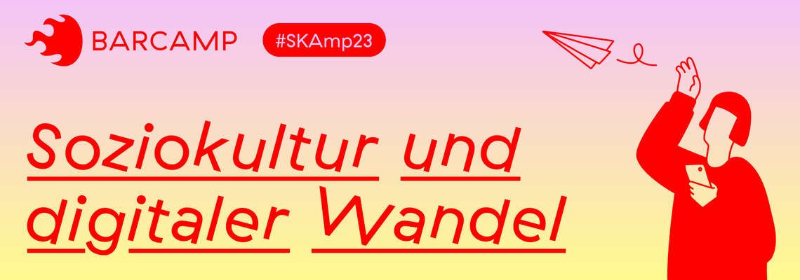 Logo Barcamp Soziokultur und digitaler Wandel #SKAmp23