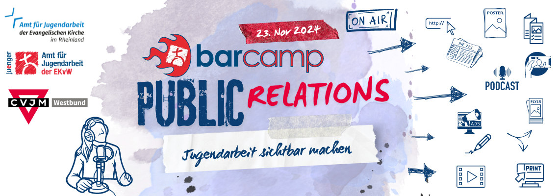 Logo Barcamp PR - Jugendarbeit sichtbar machen