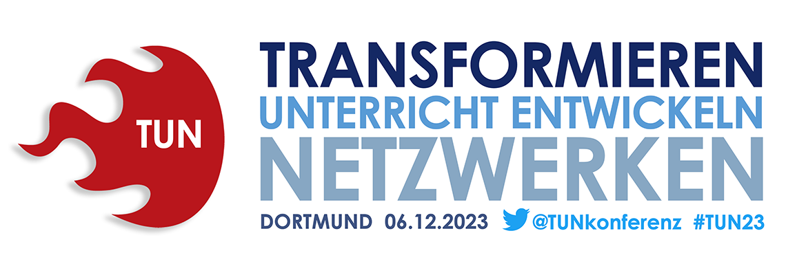 Logo #TUN23: TRANSFORMIEREN - UNTERRICHT ENTWICKELN - NETZWERKEN