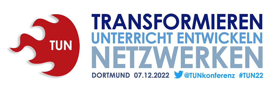Logo #TUN22: TRANSFORMIEREN - UNTERRICHT ENTWICKELN - NETZWERKEN