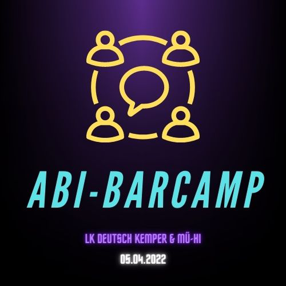 Logo Abi-Barcamp LK Deutsch Kemper und Mü-Hi