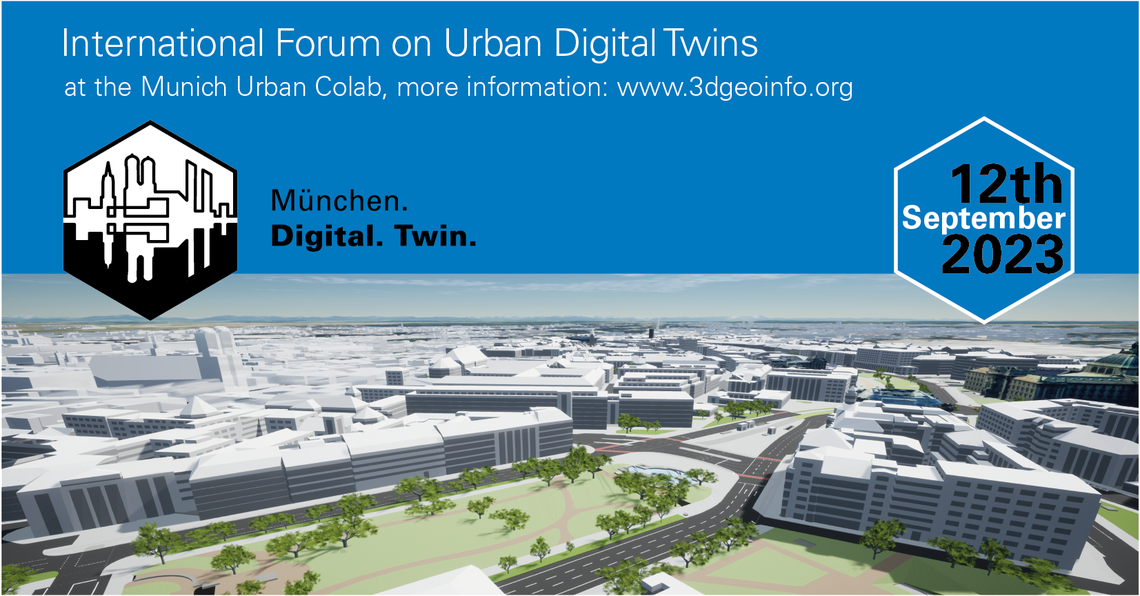 Logo International Forum on Urban Digital Twins - Barcamp