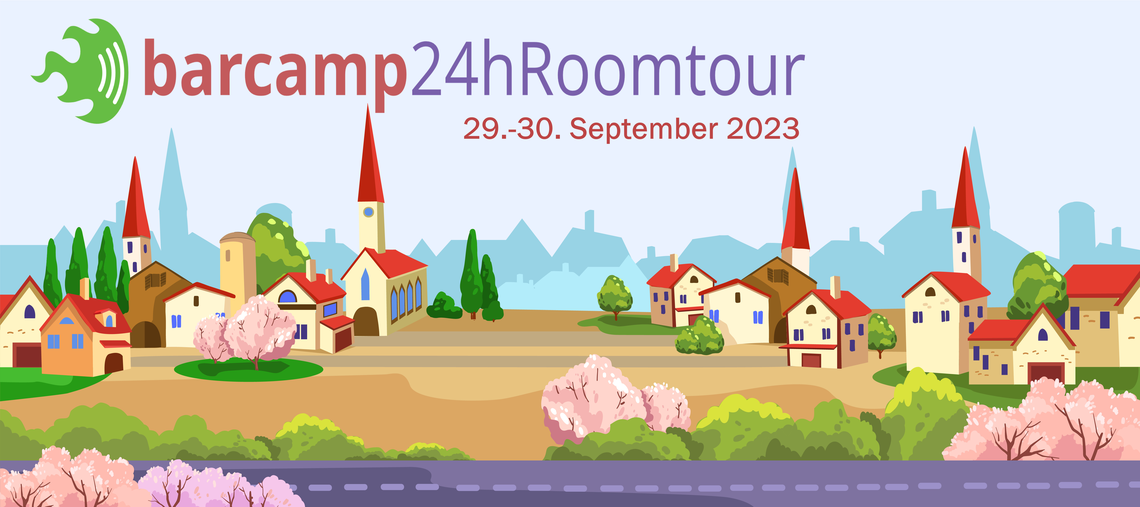 Logo Barcamp 24h Roomtour – unser Leben im ländlichen Raum