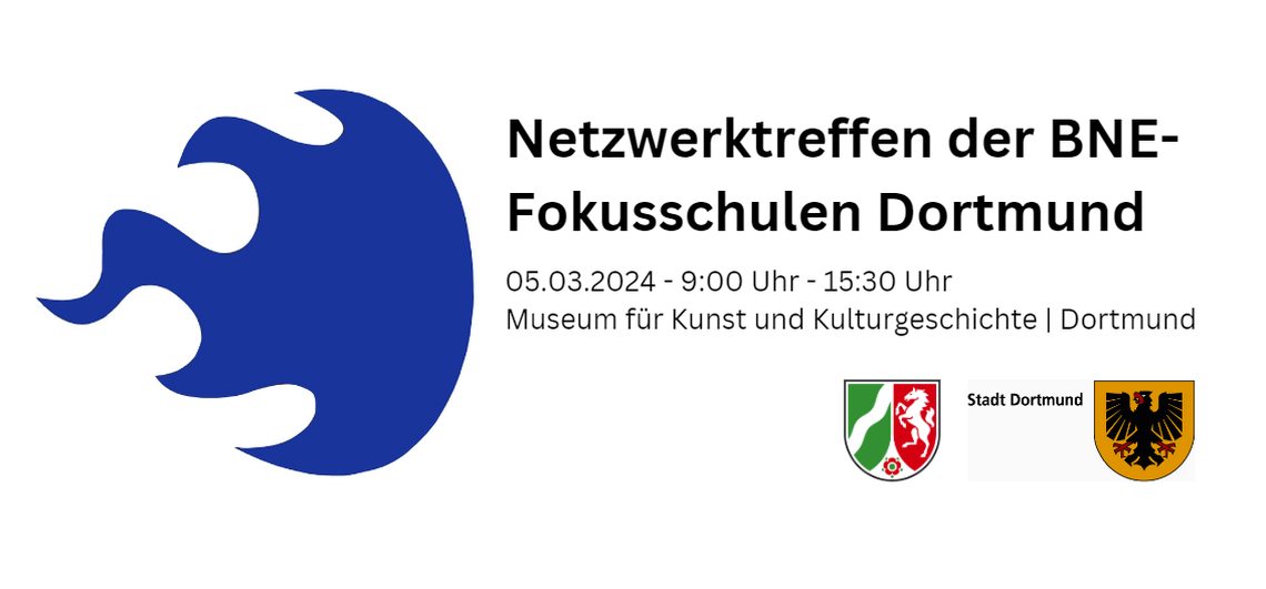 Logo Netzwerktreffen - BNE-Fokusschulen Dortmund