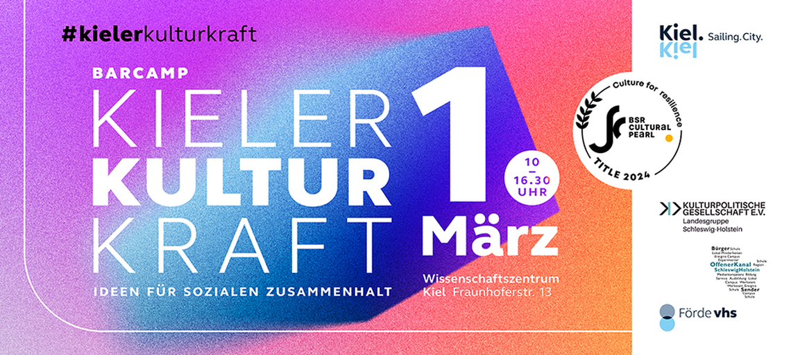 Logo Barcamp Kieler Kulturkraft 2024 