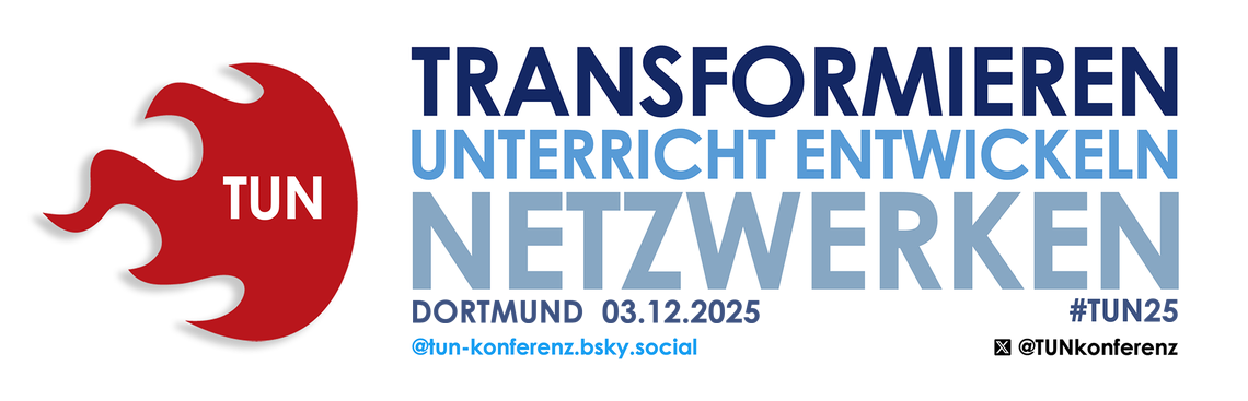 Logo #TUN25: TRANSFORMIEREN - UNTERRICHT ENTWICKELN - NETZWERKEN