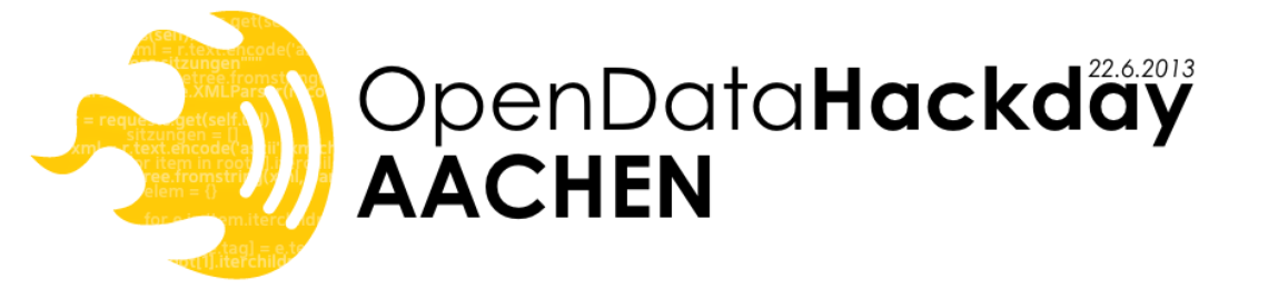 Logo OpenDataHackDayAachen