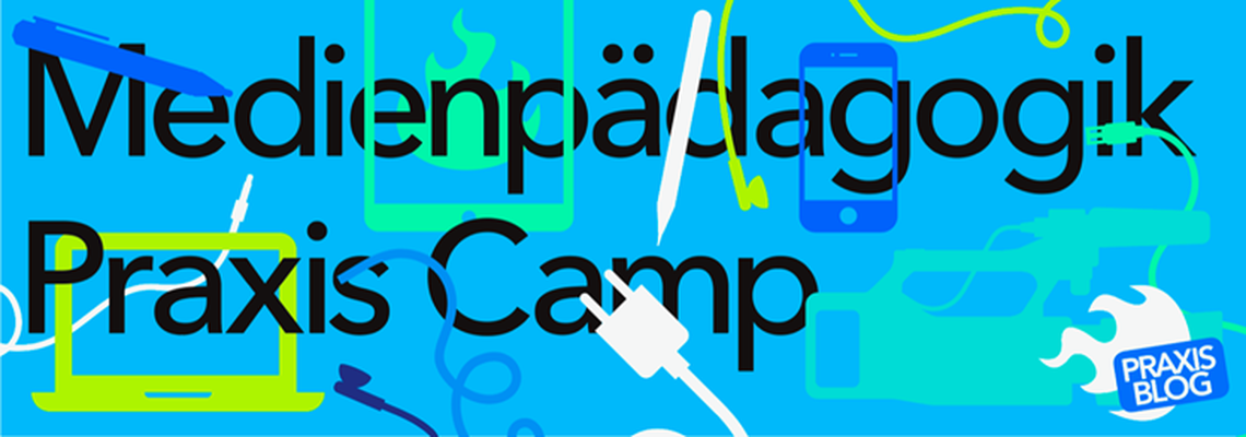 Logo Medienpädagogik Praxis Camp 2023